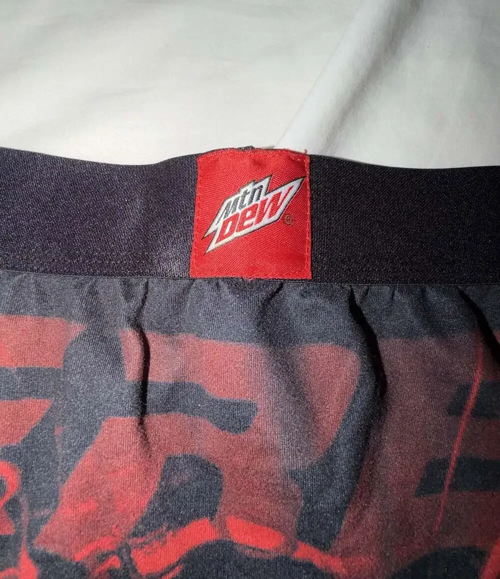 Mountain Dew Code Red Swag Boxer Briefs